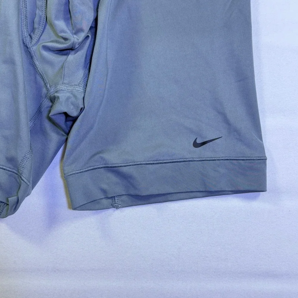 Nike Pro Dri-FIT Mens Gray Boxer Briefs Performance Underwear Size Small